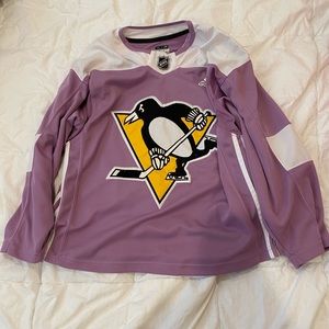 Official Penguins Breast Cancer Awareness Jersey